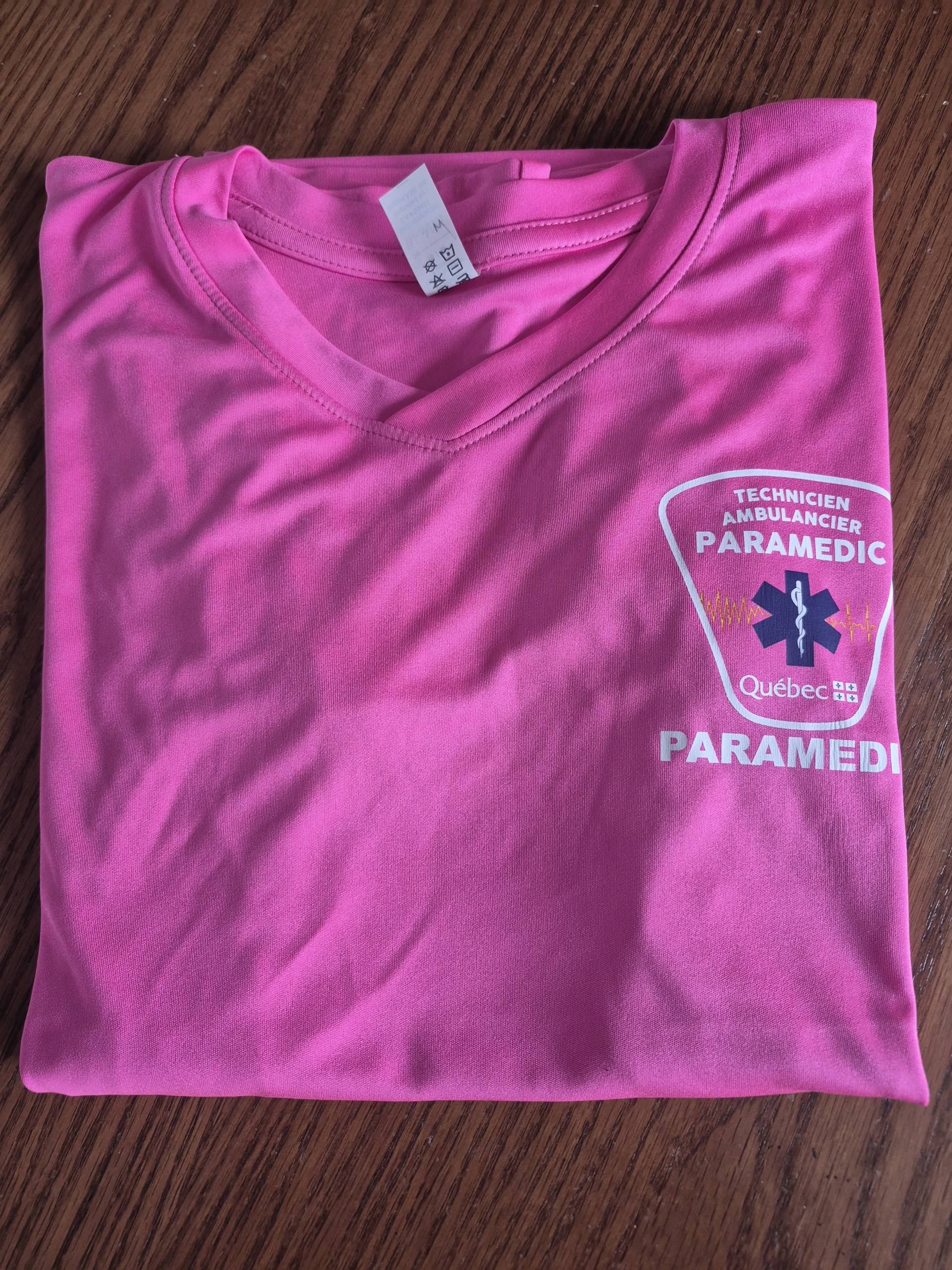 T-shirt ROSE Paramédic Dryfit